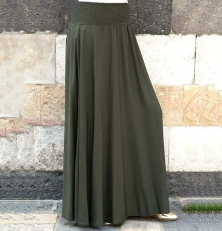 Gisela - Damen Langer Muslimischer Rock Mode