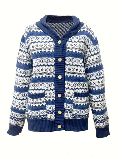 Tovah | Streifenmuster-Cardigan
