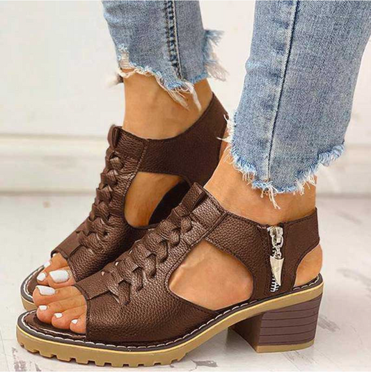 Mühelose Eleganz - Hochhackige Sandalen - Evalina
