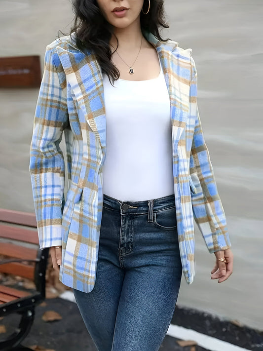 Ailsa | Eleganter Karierter Blazer