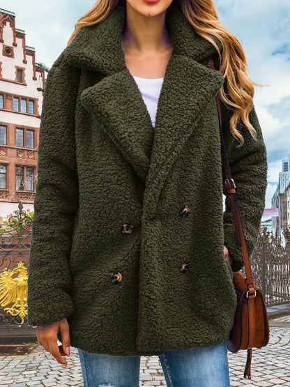 René | Luxuriöse Teddyjacke für die kalte Jahreszeit