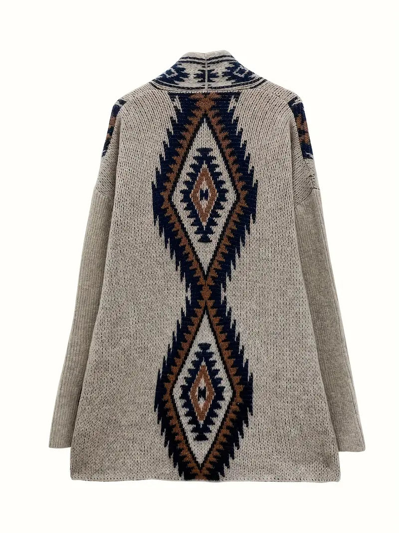 Abel | Boho-Chic Offenes Vest: Trage den Geist der Freiheit