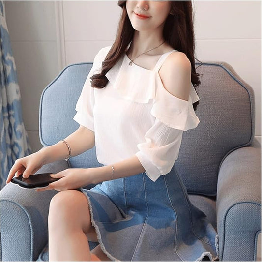 Lovely - Blusas Mujer De Moda 2023 Sommer Damenblusen