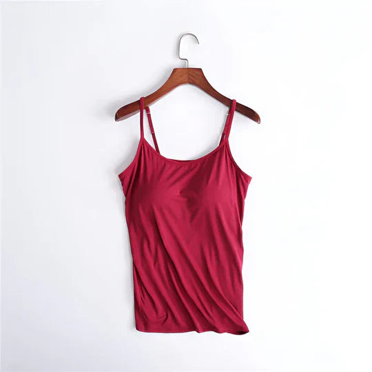 Elke - Elegantes Top Mit Integriertem Bh