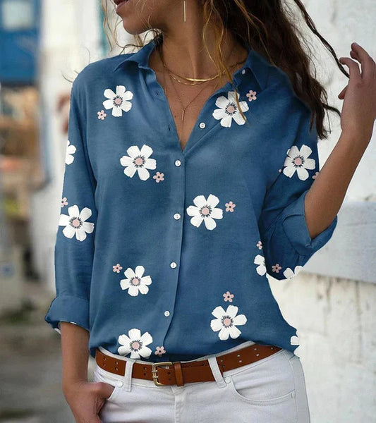 Mia - Bluse Mit Blumenmuster