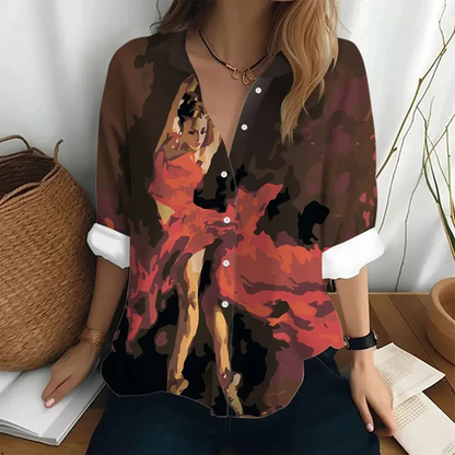 Rosemary - Langarm-Shirt Für Frauen
