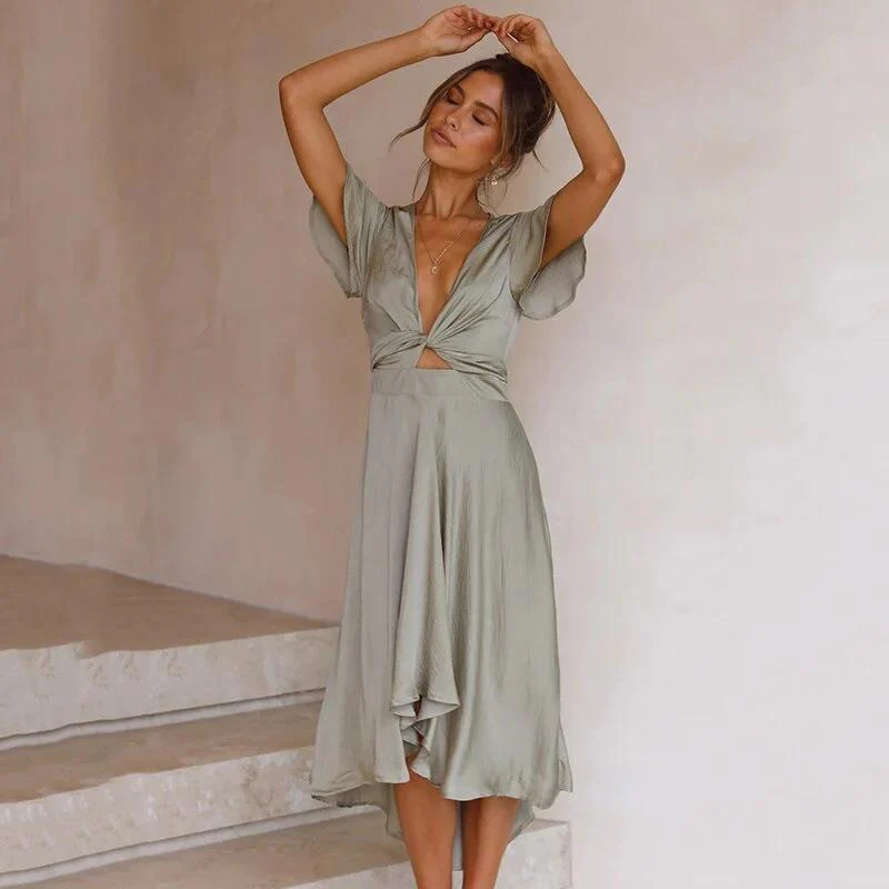 Frech - Fließendes Vintage-Kleid