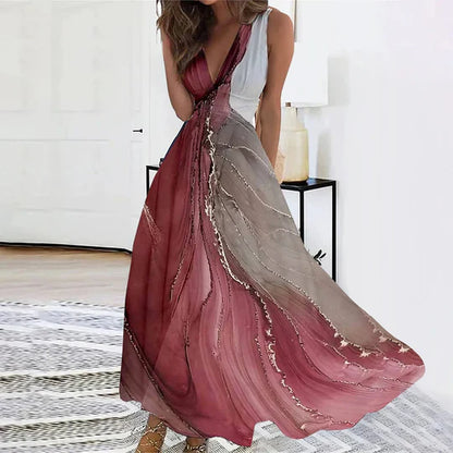 Lotti - Elegantes Bedrucktes Kleid