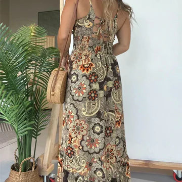 Irina - Sexy Spaghetti-Träger-Kleid