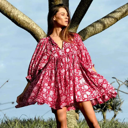Viviane - Lässiges Kleid Mit Halben Ärmeln