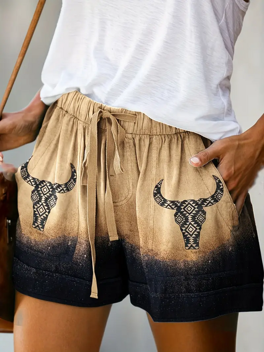 Liesel - Strand Shorts Sommer Hohe Taille