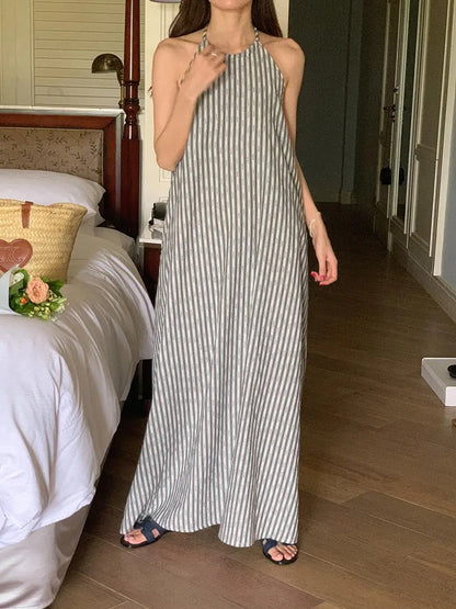 Lavinia - Rückenfreies Umstandskleid mit Halter