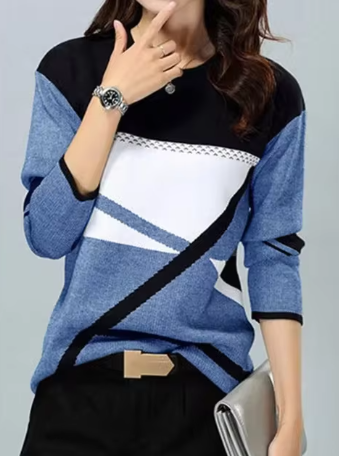 Vilelmina - Schickes Damen-T-Shirt Mode