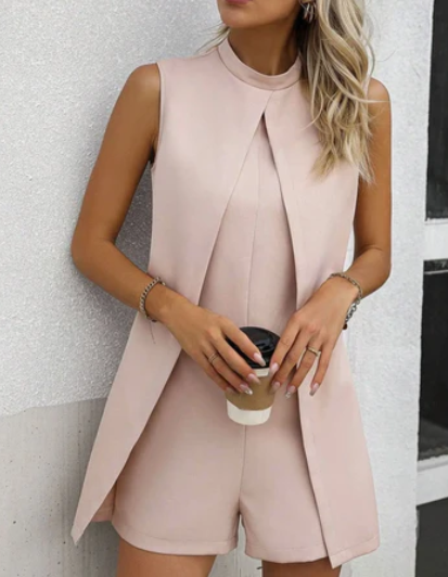 Ondrea - Eleganter ärmelloser Jumpsuit