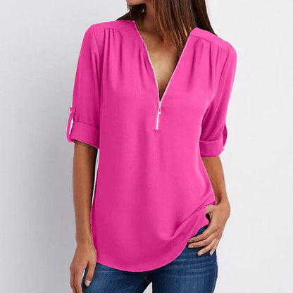Roswitha - Bequemes Lockeres Top