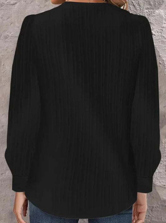 Yvette Joy - Elegantes langärmeliges Damen-Top