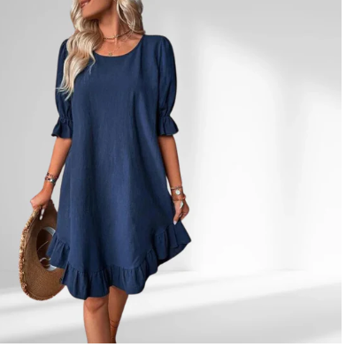 Stefanie - Sommerkleid Mit Rüschen