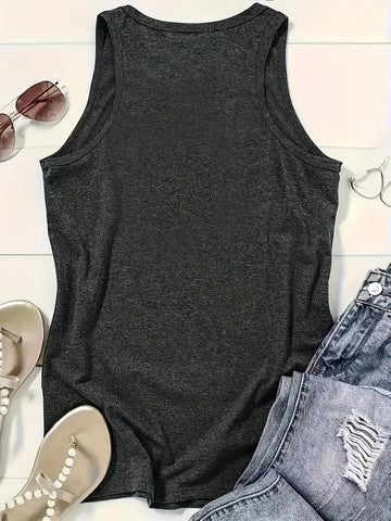 Fauna - Damenmode ärmelloses Tank-Top