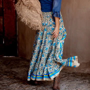 Marlena - Boho Print Lange Röcke