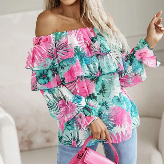 Bella - Elegantes Bedrucktes Top