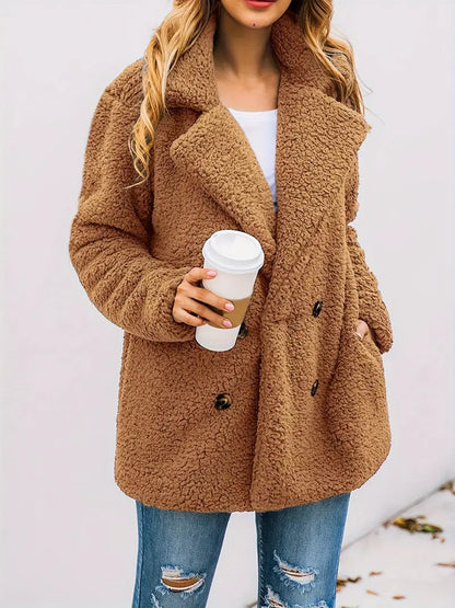 René | Luxuriöse Teddyjacke für die kalte Jahreszeit