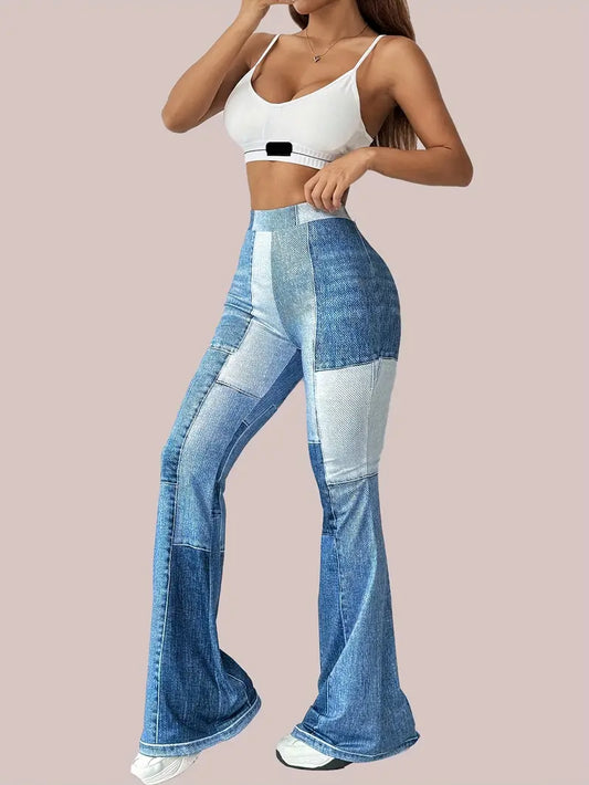 Ophelia | High-Waisted Flare Jeans für Frauen