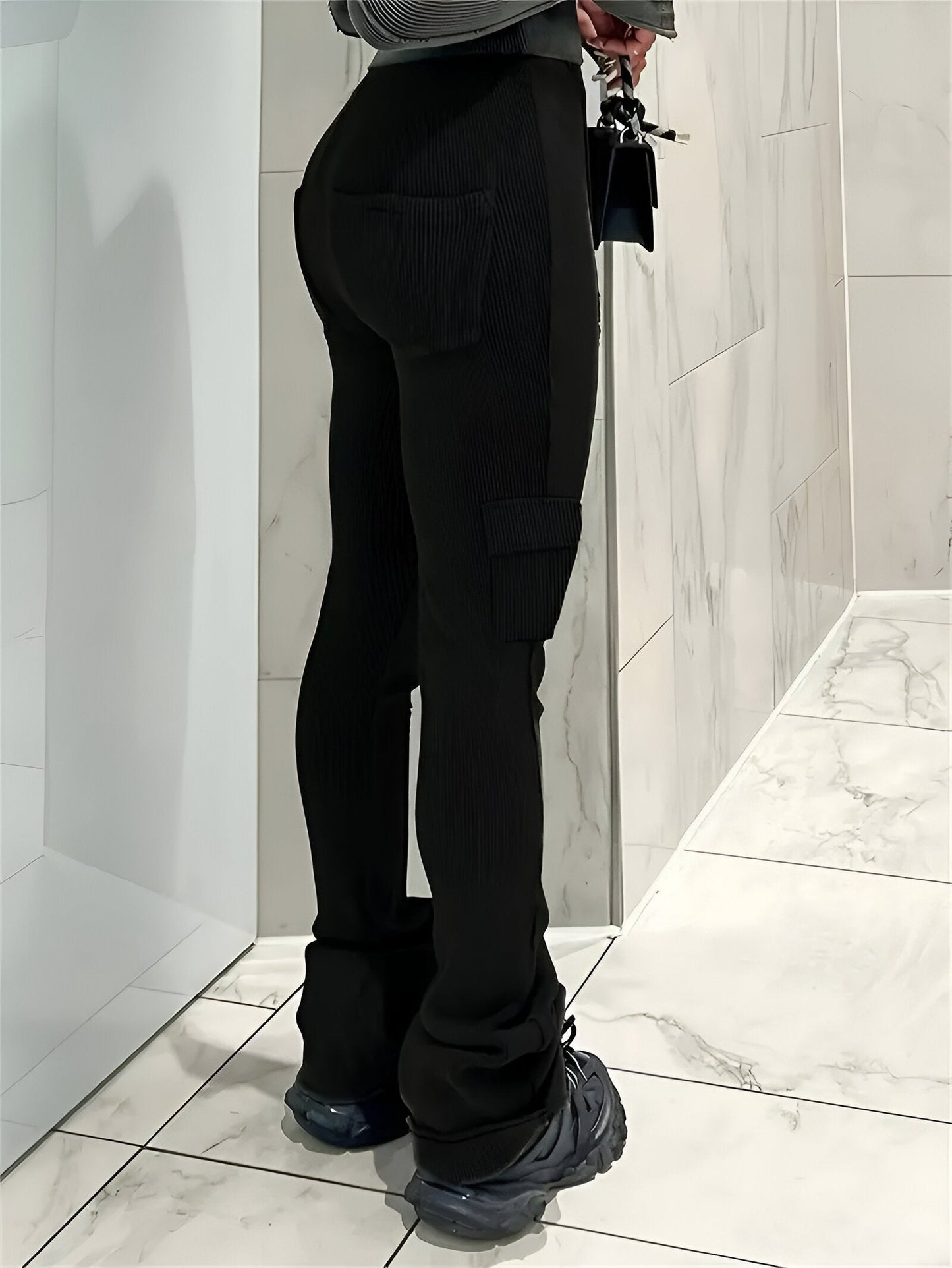 Babette | Bequeme High-Waist Flare-Leggings