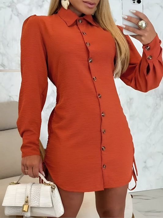 Birgitta | Elegantes Casual Shirtkleid