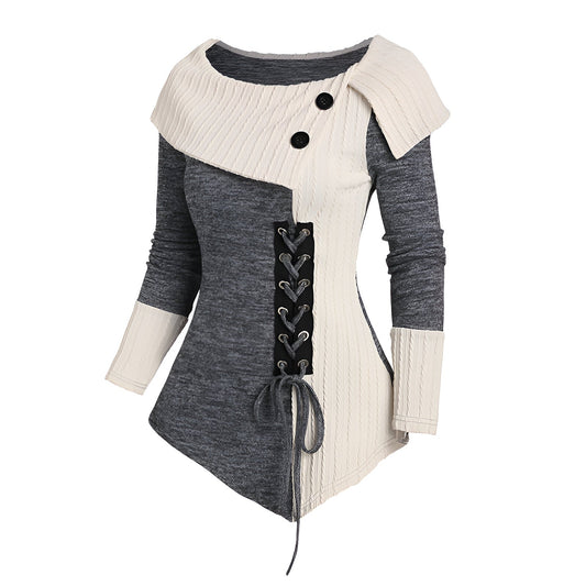 Katalin | Schickes und Trendiges Asymmetrisches Oberteil