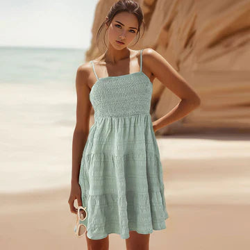 Helle - Lässiges Strand-Minikleid