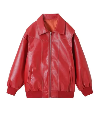 Dhara - Retro Lose Revers Lange Ärmel