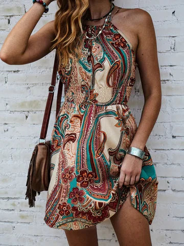 Elena - Bedrucktes Kleid