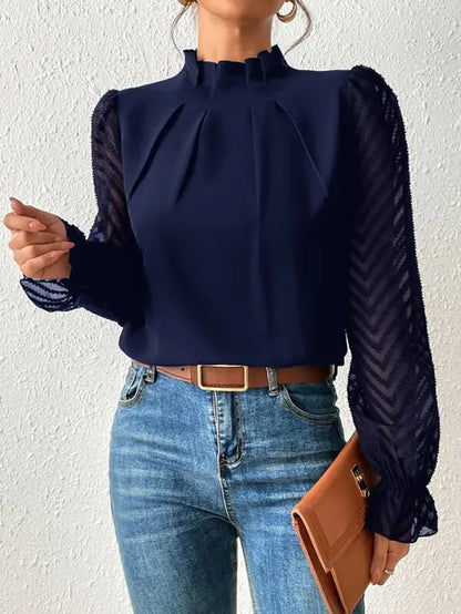 Zita - Elegantes Langarmshirt
