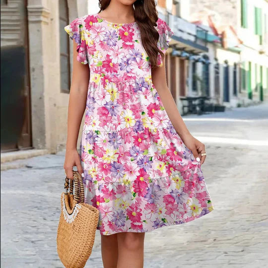 Esra - Kleid Mit Blumenmuster