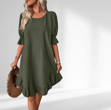 Stefanie - Sommerkleid Mit Rüschen