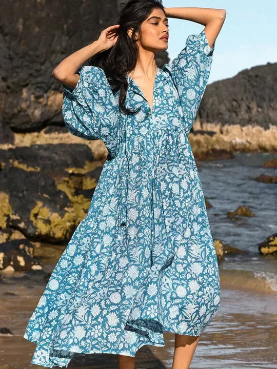 Viviane - Lässiges Kleid Mit Halben Ärmeln