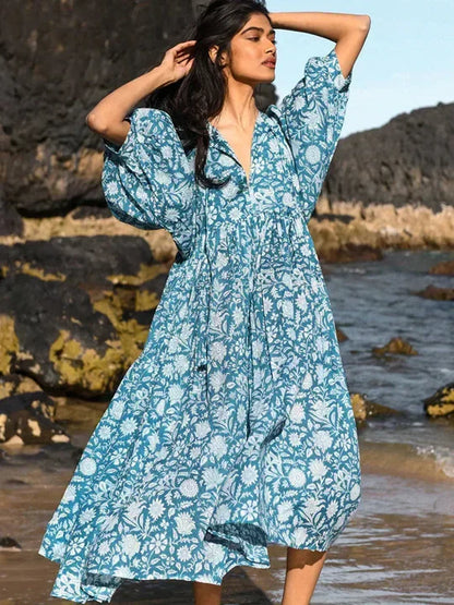 Viviane - Lässiges Kleid Mit Halben Ärmeln