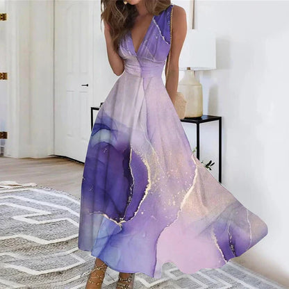 Lotti - Elegantes Bedrucktes Kleid