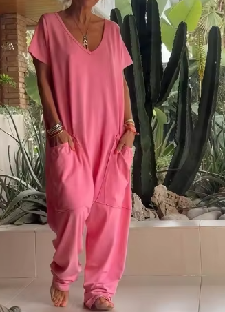 Walentina - Streetwear Mode Neu Lose Jumpsuits