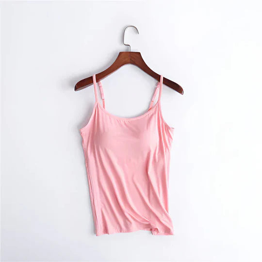 Elke - Elegantes Top Mit Integriertem Bh