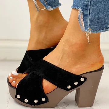Syra Marie - Sandalen mit klobigem Absatz
