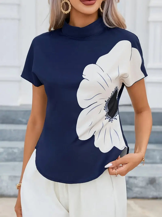 Celia | Elegante Bluse mit floralem Druck – Perfekt für jede Gelegenheit