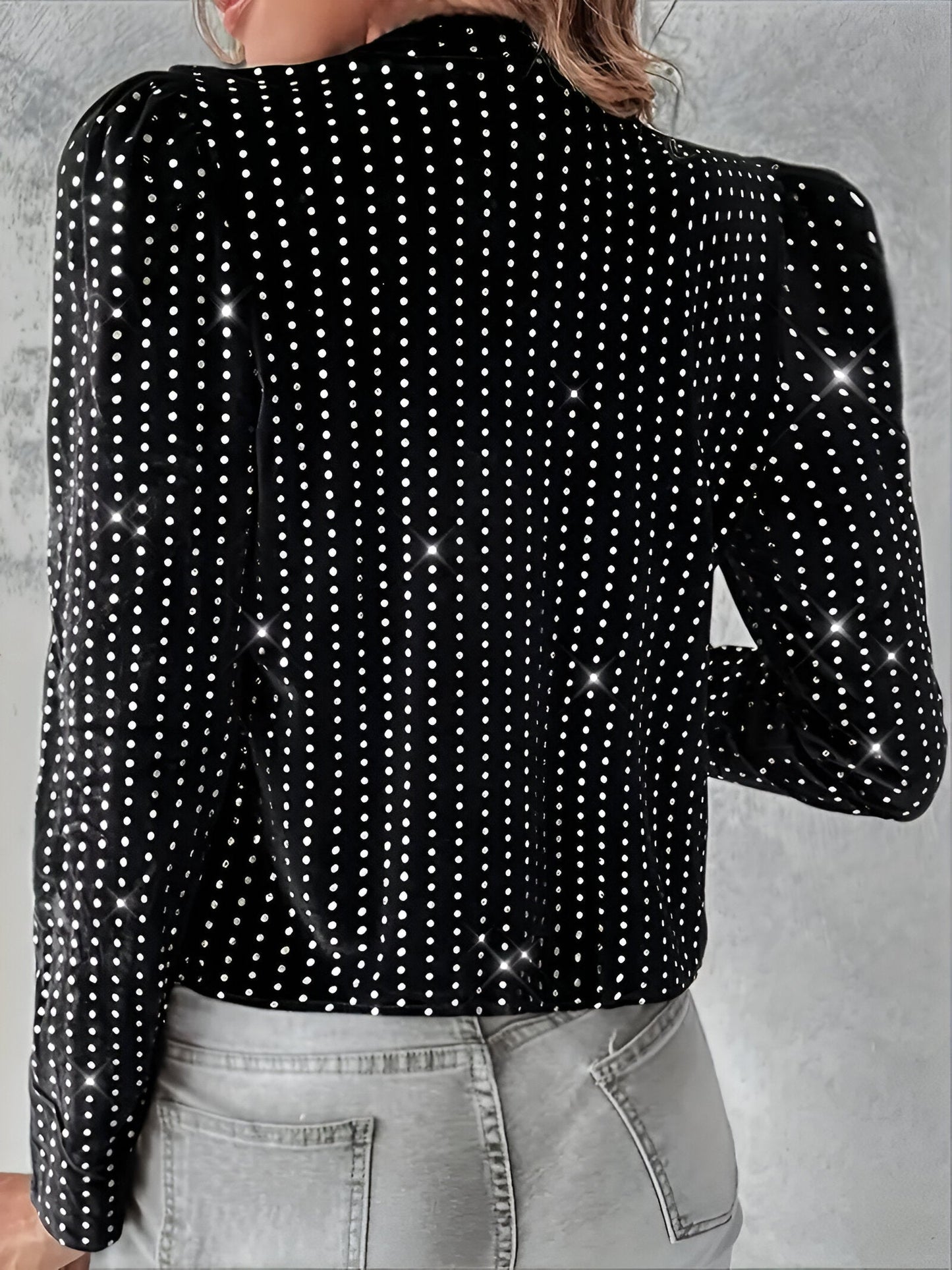 Regina | Luxuriöse Shimmer Paillettenjacke
