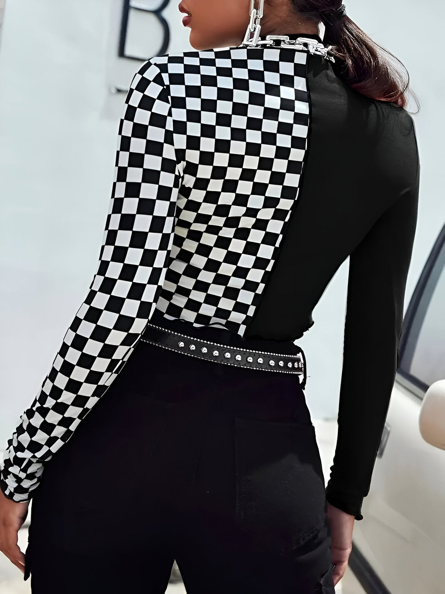 Gaspara | Schickes Color-Block Top