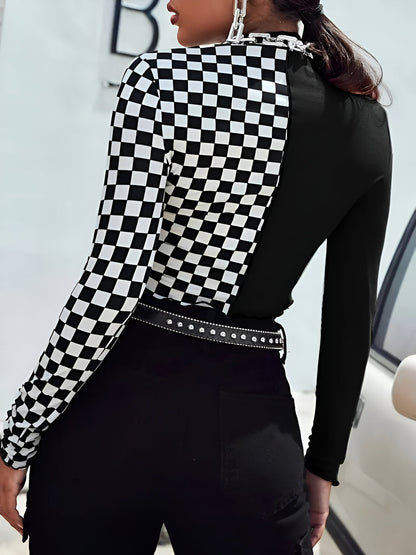 Gaspara | Schickes Color-Block Top