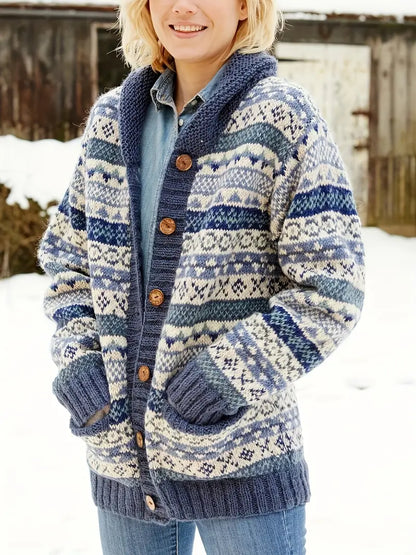 Tovah | Streifenmuster-Cardigan