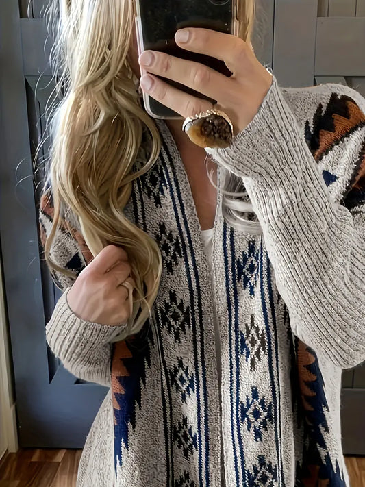 Abel | Boho-Chic Offenes Vest: Trage den Geist der Freiheit