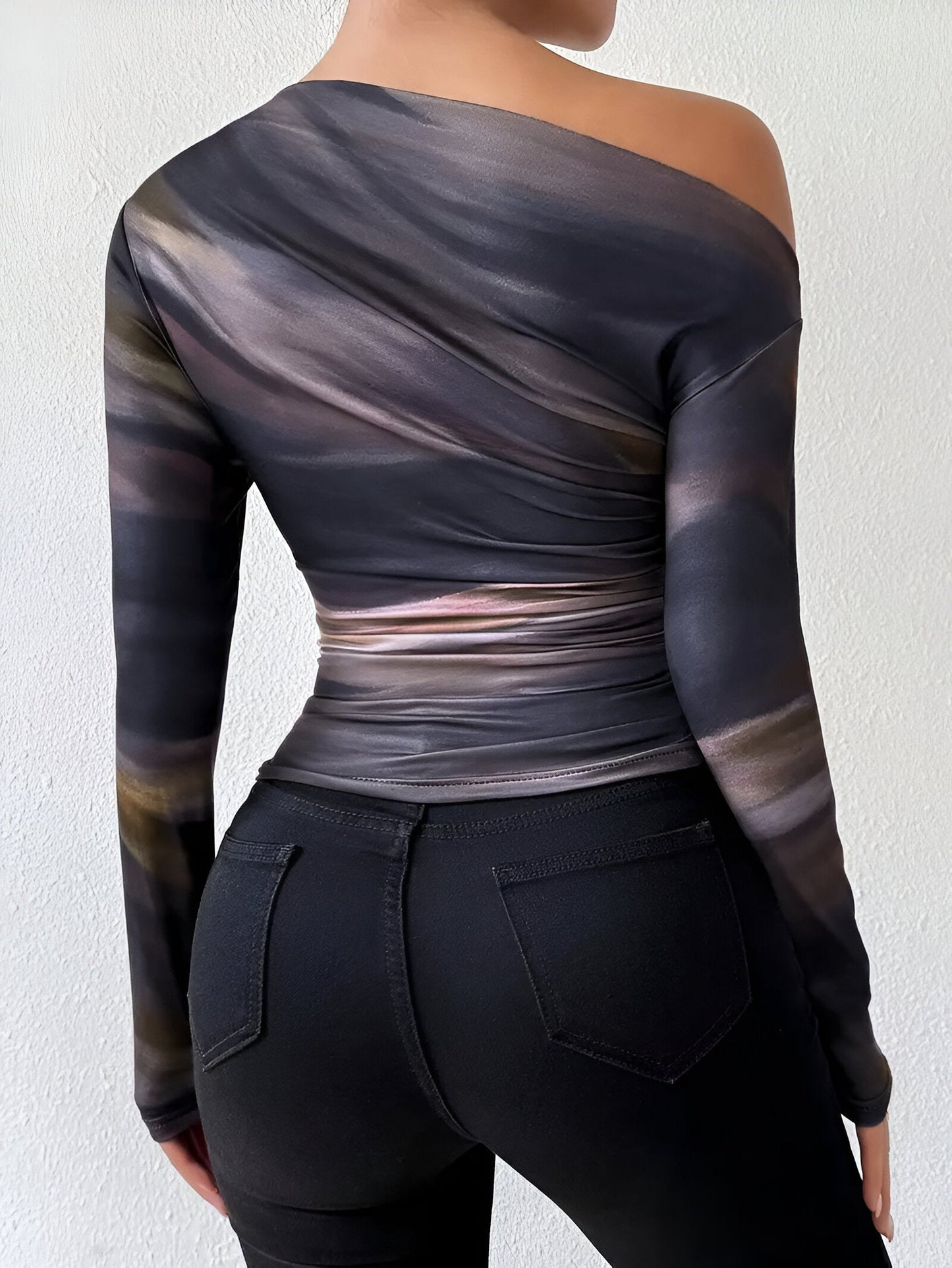 Filomena | Elegantes Casual Langarm-T-Shirt