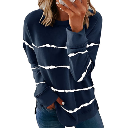Elektra | Vibrantes Tie-Dye Langarm-Top (Saison 2)
