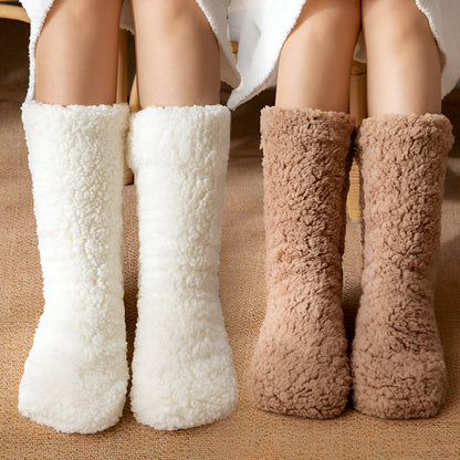 Halina | Kuschelige Samt-Fleece-Socken für Damen